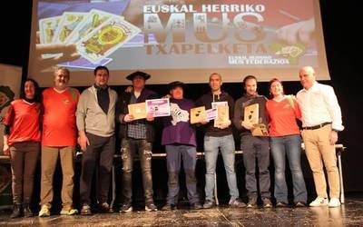 Euskal Herriko Mus Txapelketako txapela Leitzara