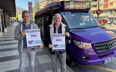 Herribusaren linea berriak diseinatzeko galdeketa abiatu du Udalak