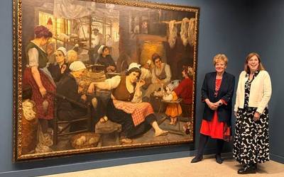 'Emakumea, familia eta lana' erakusketa, urriaren 19ra arte zabalik