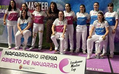 Emakume Master Cupeko Nafarroako Irekian ariko dira Goiuri Zabaleta leitzarra eta Nahia Bertiz sunbildarra