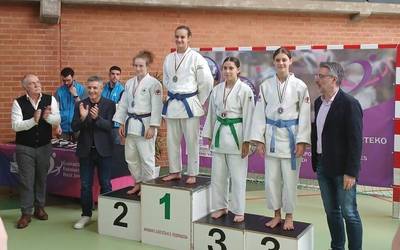Eider Varona judoka Euskadiko txapeldun