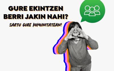 Oñatiko Euskaraldiaren ekintzen berri jasotzeko komunitatea