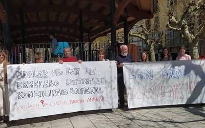 Udal langileen protesta