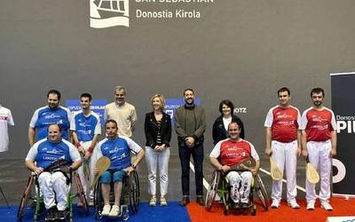 Euskal pilota egokituko Master Cup finala jokatuko du Joseba Lasa lesakarrak