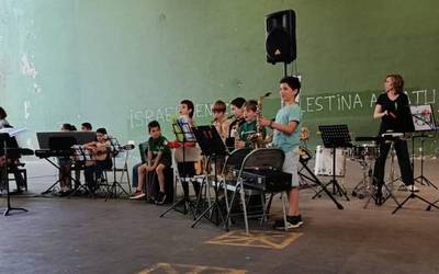 Kontzertu ederra eman dute Berako Isidoro Fagoaga musika eskolako ikasleek