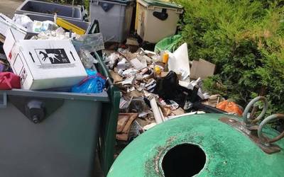 Bigarren zigor espedientea ireki dio Gorbeialdeko Kuadrillak zaborra biltzen duen enpresari