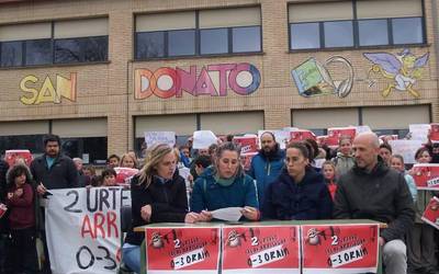 "Ikasturterako plangintza egina genuen etxean"