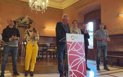 Oñatiko Udalak harrera egin dio asteburuan Beskoitzeko ordezkaritzari