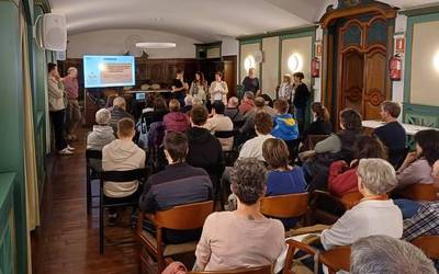 Ekhiten Lesakako energia komunitatea aurkeztu dute