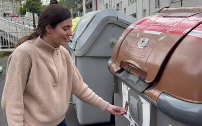 Jarraibideak edukiontzi marroia zabaltzeko