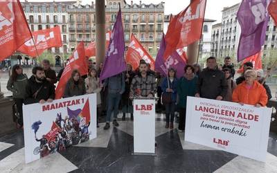 Maiatzaren 1eko manifestaziorako deia egin du LABek