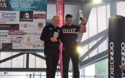 Ignacio Cruz Euskadiko txapeldunorde, beteranoen hirugarren mailako sprint distantziako duatloian