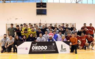 Onddo Cup elkartasun areto futbol torneoan giro aski ona aurten ere bai