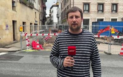 Barrenkalea berritzeko lanak martxa onean doaz