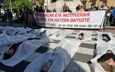 Nafarroarako lan ikuskaritza propioa eta nahikoa galdegin dute LAB, ESK, STEILAS, EHNE. HIRU eta CGT sindikatuek