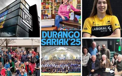 Asun Lopezi eman diote Durango Sari Berezia, aurten