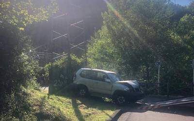 Istripua izan da Mugarriko biribilgunean