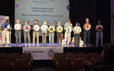 Euskaraldiaren etorrera ospatzeko ekintzak Bergaran
