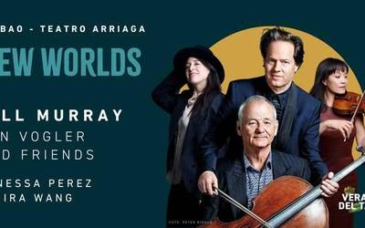 Hollywoodeko izarra den Bill Murray Arriaga Antzokiko oholtzara igoko da