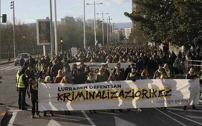 Aroztegiko auzipetuei elkartasuna adierazteko kanpaldia egingo dute maiatzaren 4tik 10era