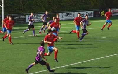 Inor ase ez duen berdinketa Mojategiko derbian: 2-2