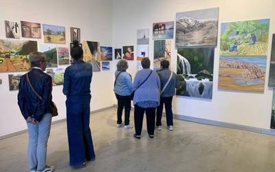 Zeramika tailerreko lanen erakusketak hartuko dio lekukoa pintura tailerrekoari