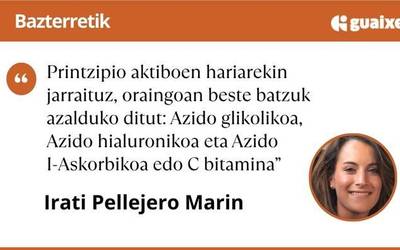 Kosmetikako printzipio aktiboak
