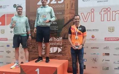 Aitor Sotil txapeldun eta Alex Arrieta txapeldunorde, Euskadiko Txapelketako beteranoen lehen mailan