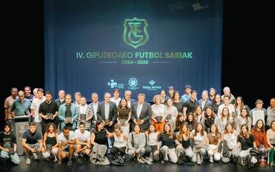 Presentzia debagoiendarra Gipuzkoako futbolaren galan