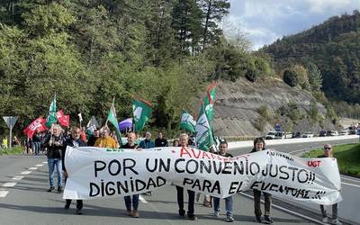 Bihartik aurrera, asteburuero, greba egunak izango dituzte Avanzako langileek