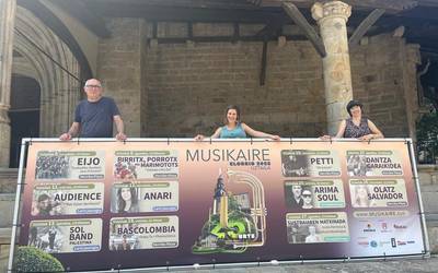 [EGITARAUA] Anari, Bascolombia, Olatz Salvador eta Sol Band palestinarrak, besteak beste, Elorrioko Musikaireren 25. urteurrenean