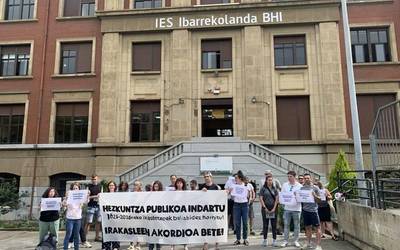 LABek EAEko hezkuntza publikoko irakasleen akordioa bete dadin exijitu du