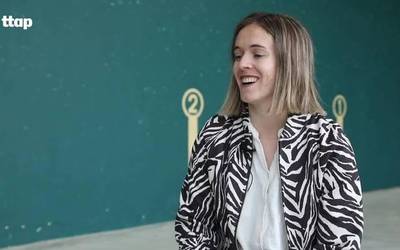 Andrea Lusarreta: "Izugarrizko maila dago emakumezkoen pilotan"