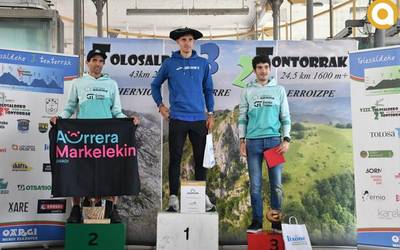 Gontzal Murgoitio nagusi T2T lasterketan