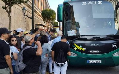 Renfe autobusez egiten ari da C-3 lineako Arrigorriaga eta Abando arteko ibilbidea