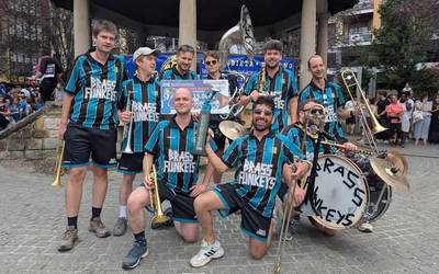 The Brass Funkeys taldeak irabazi du Haizetara jaialdiko sari nagusia