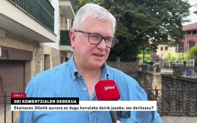 Dei komertzialak debekatuko dituzte ekainaren 30etik aurrera