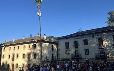 Giro onean hasi dituzte Berrizko San Pedro eta Santa Isabel jaiak