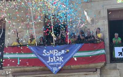 Hasi dituzte San Pedro jaiak Eskoriatzan