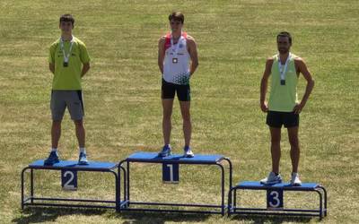 Aitor Iturralde hirugarren Euskadiko  Atletismo Txapelketa Absolutoan