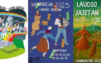 Uztailaren 6ra arte dago Laudioko Jaietako kartela bozkatzeko epea