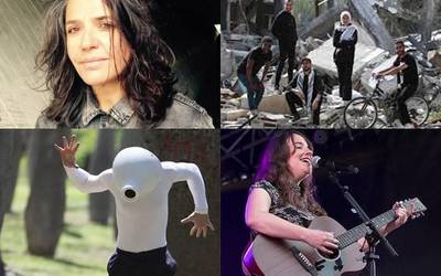 [EGITARAUA] Anari, Bascolombia, Olatz Salvador eta Sol Band palestinarrak, besteak beste, Elorrioko Musikaireren 25. urteurrenean