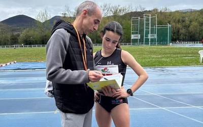 Aire zabaleko pistako Espainiako Txapelketa jokatzeko sailkatu da Ane Bosch