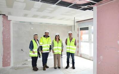 EAEko industrializazio-maila handieneko etxebizitza babestuen sustapena bultzatu dute Sopelan