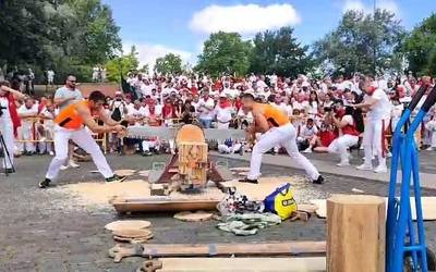 [BIDEOA]:  Gizonezkoen Nafarroako Arpana Txapelketa irabazi dute Xabier Urrutia eta Daniel Saldias arraioztarrek