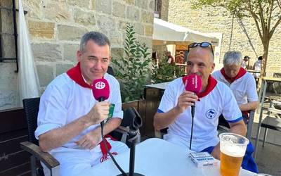 Xabi Garin eta Oskar Urdaniz: “Konpartsako bihotza eta arima joan zaizkigu aurten”
