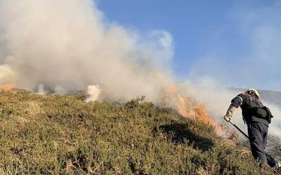 Gaur eta bihar mendiko suteak izateko arriskua handia dela ohartarazi dute