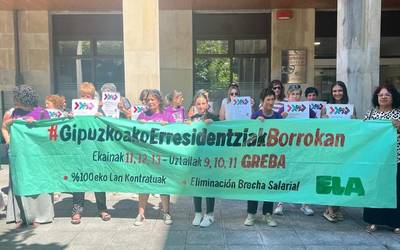 Grebak egiten ari dira adinekoen egoitzetan eta eguneko zentroetan