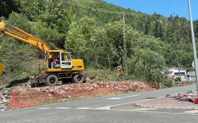 Hasi dituzte Antzuola-Bergara bidegorriko eta Antzuolako kolektoreko lanak