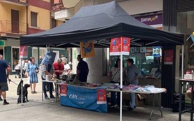 Esklerosi anizkoitza jendarteratu eta bere aurka borrokatzeko dirua biltzeko, kalera